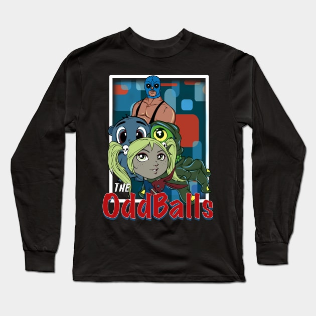 The Oddballs Long Sleeve T-Shirt by Dark Planet Tees